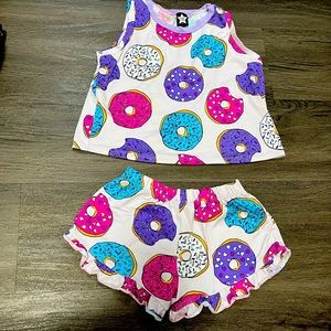Pixie Lane Donut Pajama Set.